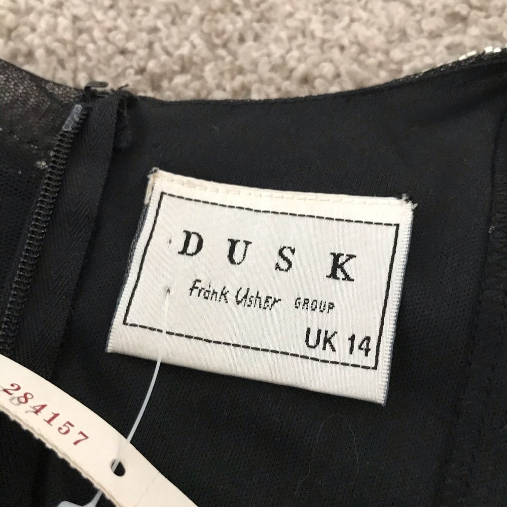 Cocktail Dress with Silver Beads NEW - Picture 4 of 7